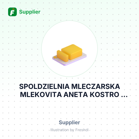 SPOLDZIELNIA MLECZARSKA MLEKOVITA ANETA KOSTRO LUDOWA – summary card, no photo uploaded yet