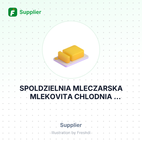 SPOLDZIELNIA MLECZARSKA MLEKOVITA CHLODNIA SKLADOWA – summary card, no photo uploaded yet