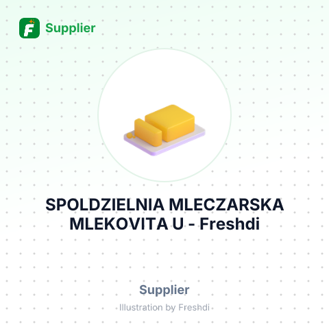 SPOLDZIELNIA MLECZARSKA MLEKOVITA U – summary card, no photo uploaded yet