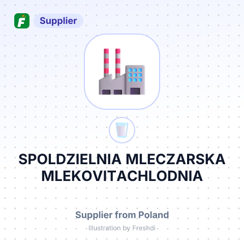 SPOLDZIELNIA MLECZARSKA MLEKOVITACHLODNIA SKLADOWA22 600 TOMASZOW LUBELSKI UL KOPERNIKA 74 ПОЛЬЩА – summary card, no photo uploaded yet