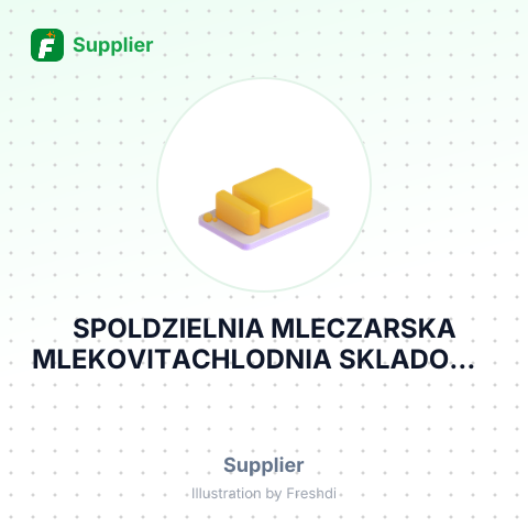 SPOLDZIELNIA MLECZARSKA MLEKOVITACHLODNIA SKLADOWA – summary card, no photo uploaded yet