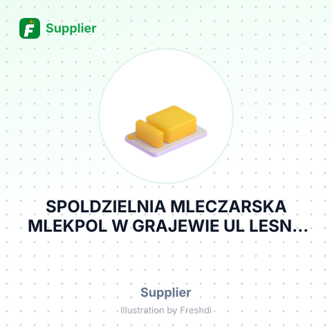SPOLDZIELNIA MLECZARSKA MLEKPOL W GRAJEWIE UL LESNA DROGA – summary card, no photo uploaded yet