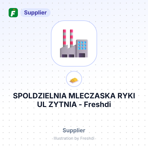 SPOLDZIELNIA MLECZASKA RYKI UL ZYTNIA – summary card, no photo uploaded yet