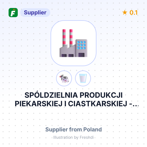 SPÓLDZIELNIA PRODUKCJI PIEKARSKIEJ I CIASTKARSKIEJ - PIEKARNIA NR 18 – summary card, no photo uploaded yet