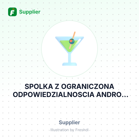 SPOLKA Z OGRANICZONA ODPOWIEDZIALNOSCIA ANDROS POLSKA LOPATKI – summary card, no photo uploaded yet
