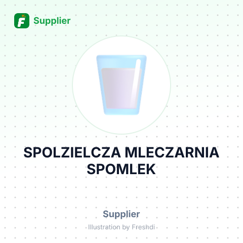 SPOLZIELCZA MLECZARNIA SPOMLEK – summary card, no photo uploaded yet