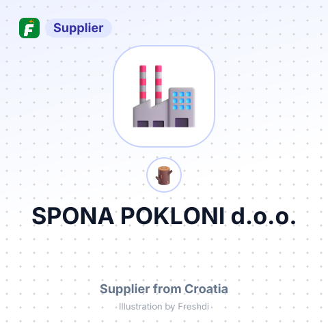 SPONA POKLONI d.o.o. – summary card, no photo uploaded yet