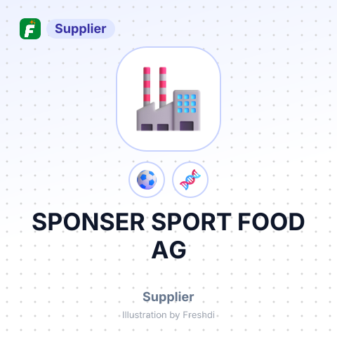 SPONSER SPORT FOOD AG – summary card, no photo uploaded yet