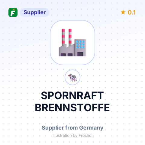 SPORNRAFT BRENNSTOFFE – summary card, no photo uploaded yet