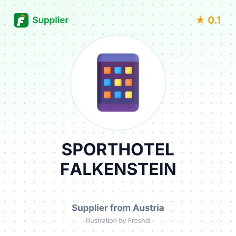 SPORTHOTEL FALKENSTEIN – summary card, no photo uploaded yet