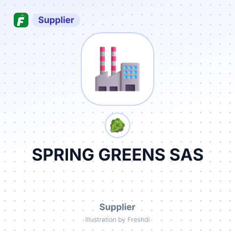 SPRING GREENS SAS – summary card, no photo uploaded yet