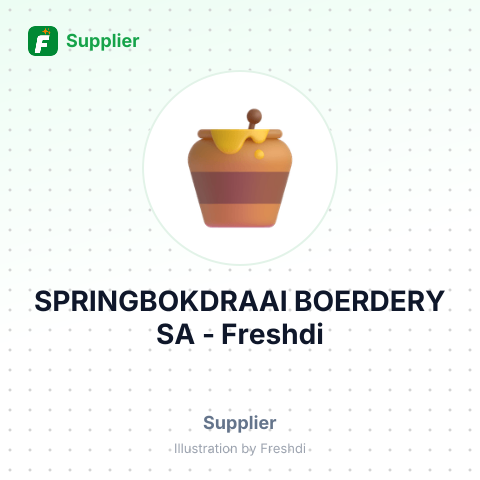 SPRINGBOKDRAAI BOERDERY SA – summary card, no photo uploaded yet