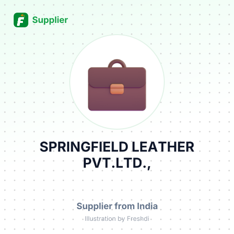 SPRINGFIELD LEATHER PVT.LTD., – summary card, no photo uploaded yet