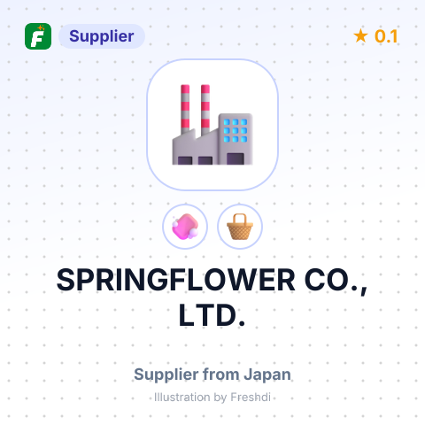 SPRINGFLOWER CO., LTD. – summary card, no photo uploaded yet