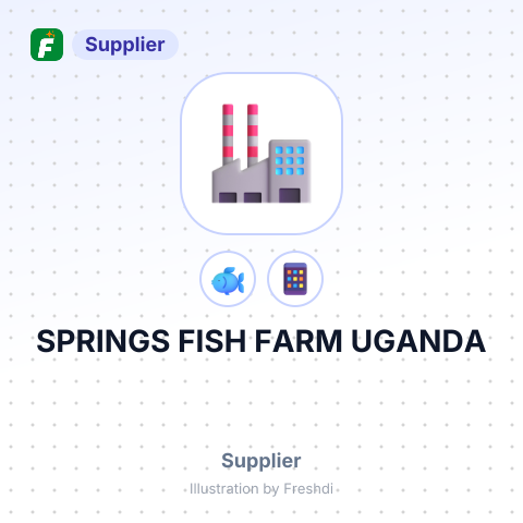 SPRINGS FISH FARM UGANDA – summary card, no photo uploaded yet