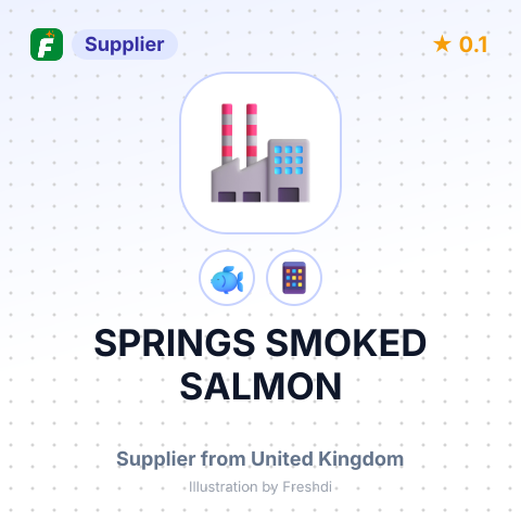 SPRINGS SMOKED SALMON – summary card, no photo uploaded yet