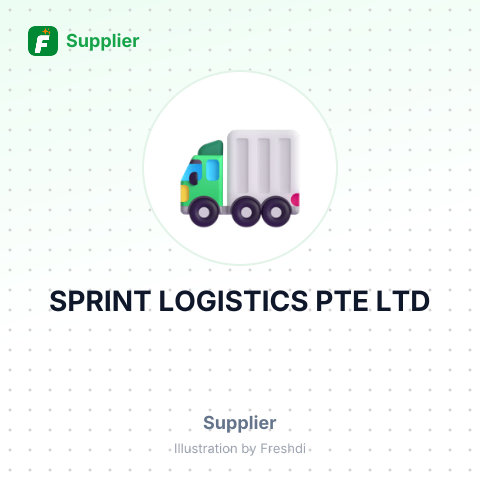 SPRINT LOGISTICS PTE LTD – summary card, no photo uploaded yet