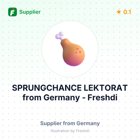 SPRUNGCHANCE LEKTORAT – summary card, no photo uploaded yet