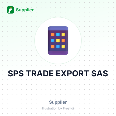 SPS TRADE EXPORT SAS – summary card, no photo uploaded yet