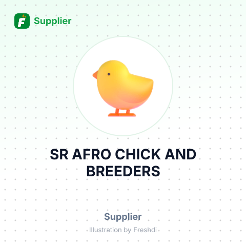 SR AFRO CHICK AND BREEDERS – summary card, no photo uploaded yet