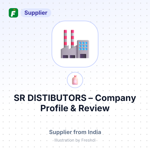 SR DISTIBUTORS – summary card, no photo uploaded yet