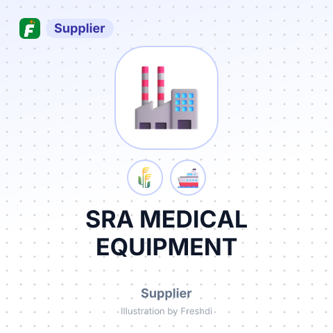 SRA MEDICAL EQUIPMENT – summary card, no photo uploaded yet