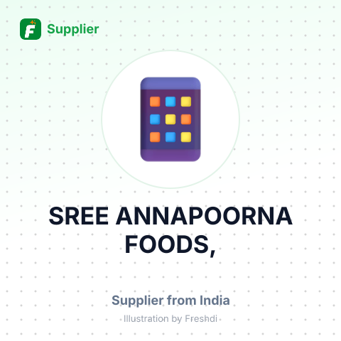 SREE ANNAPOORNA FOODS, – summary card, no photo uploaded yet