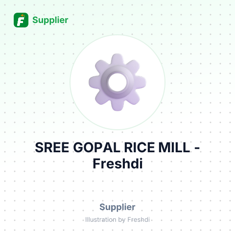 SREE GOPAL RICE MILL – summary card, no photo uploaded yet