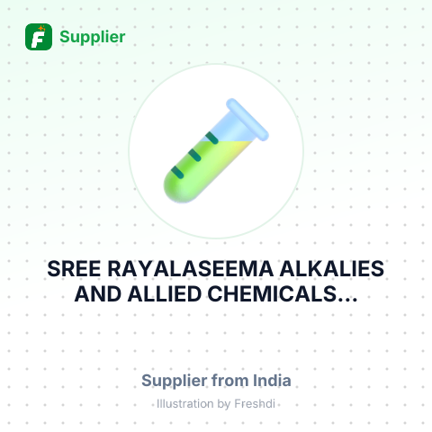 SREE RAYALASEEMA ALKALIES AND ALLIED CHEMICALS... – summary card, no photo uploaded yet