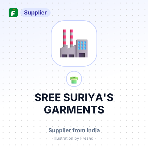 SREE SURIYA'S GARMENTS – summary card, no photo uploaded yet