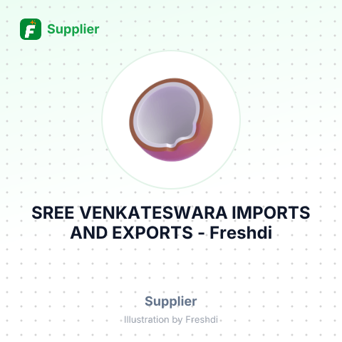 SREE VENKATESWARA IMPORTS AND EXPORTS – summary card, no photo uploaded yet