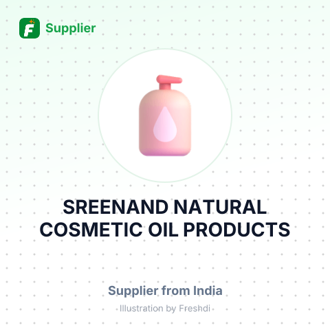 SREENAND NATURAL COSMETIC OIL PRODUCTS – summary card, no photo uploaded yet