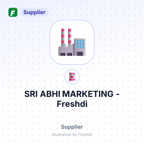 SRI ABHI MARKETING – summary card, no photo uploaded yet