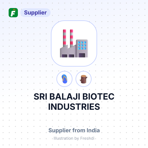 SRI BALAJI BIOTEC INDUSTRIES – summary card, no photo uploaded yet