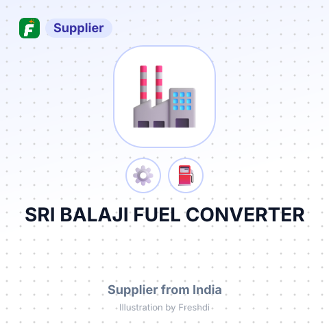SRI BALAJI FUEL CONVERTER – summary card, no photo uploaded yet