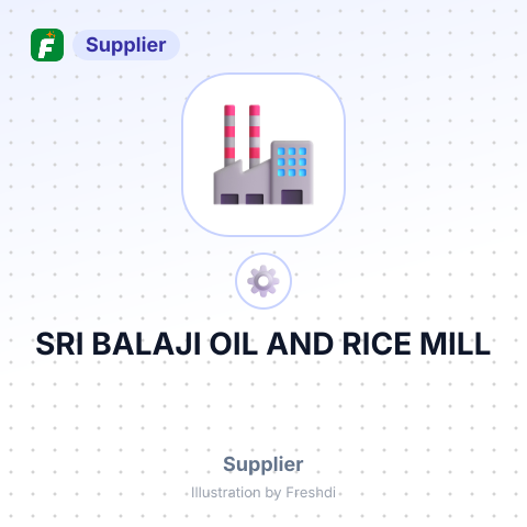 SRI BALAJI OIL AND RICE MILL – summary card, no photo uploaded yet
