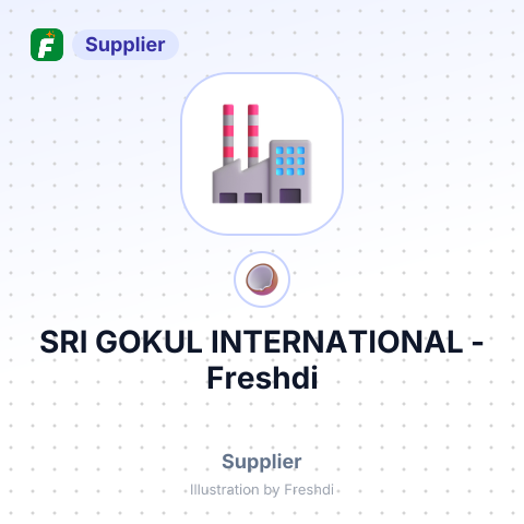 SRI GOKUL INTERNATIONAL – summary card, no photo uploaded yet