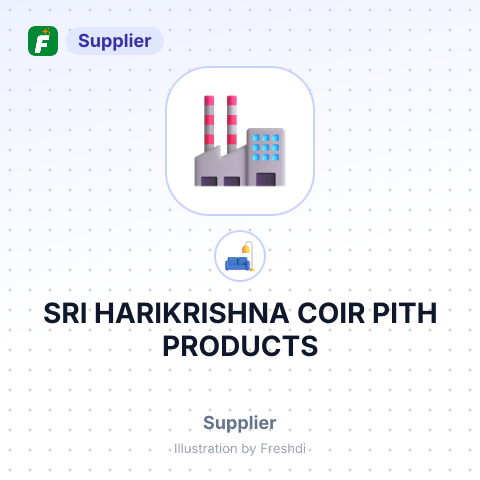 SRI HARIKRISHNA COIR PITH PRODUCTS – summary card, no photo uploaded yet