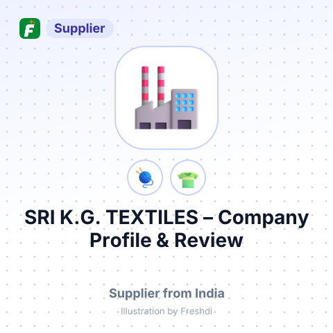 SRI K.G. TEXTILES – summary card, no photo uploaded yet