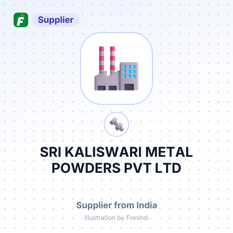 SRI KALISWARI METAL POWDERS PVT LTD – summary card, no photo uploaded yet