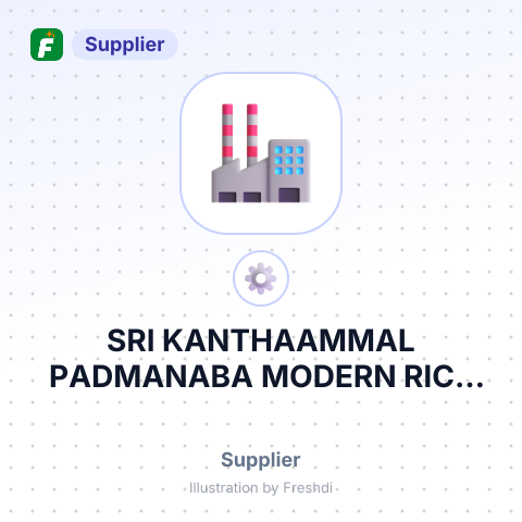 SRI KANTHAAMMAL PADMANABA MODERN RICE MILL – summary card, no photo uploaded yet