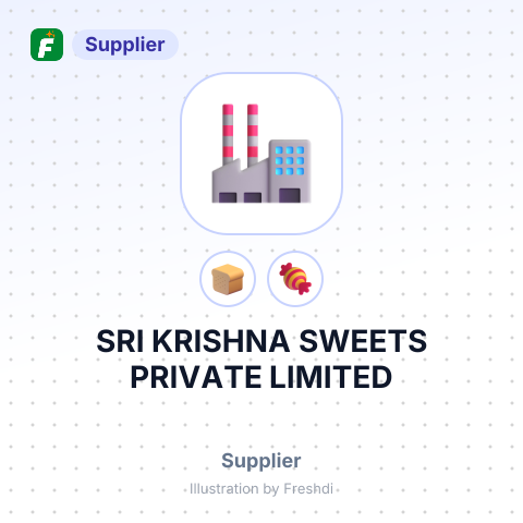 SRI KRISHNA SWEETS PRIVATE LIMITED – summary card, no photo uploaded yet