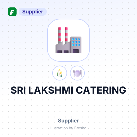 SRI LAKSHMI CATERING – summary card, no photo uploaded yet