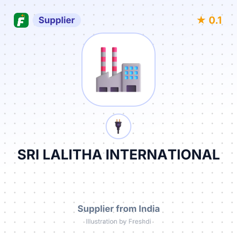 SRI LALITHA INTERNATIONAL – summary card, no photo uploaded yet