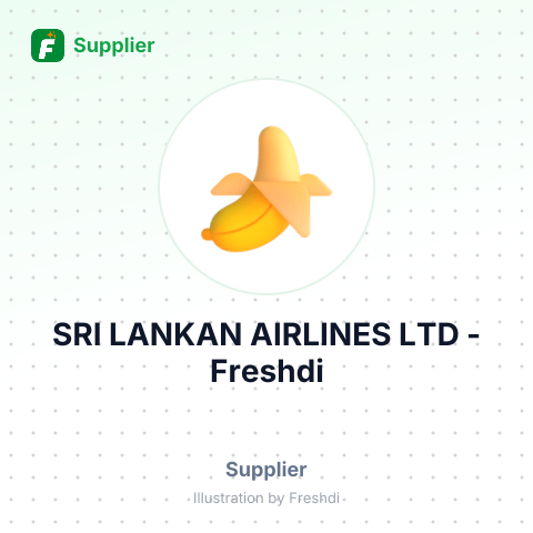SRI LANKAN AIRLINES LTD – summary card, no photo uploaded yet