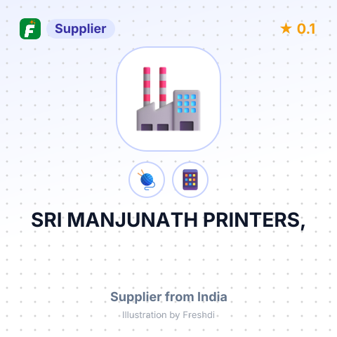 SRI MANJUNATH PRINTERS, – summary card, no photo uploaded yet