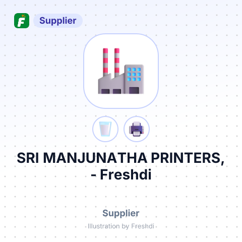 SRI MANJUNATHA PRINTERS, – summary card, no photo uploaded yet