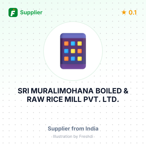 SRI MURALIMOHANA BOILED & RAW RICE MILL PVT. LTD. – summary card, no photo uploaded yet