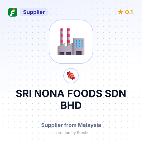 SRI NONA FOODS SDN BHD – summary card, no photo uploaded yet