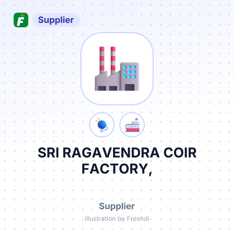 SRI RAGAVENDRA COIR FACTORY, – summary card, no photo uploaded yet